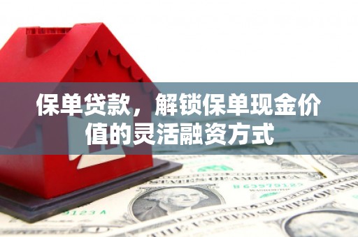 蓝山保单贷款，解锁保单现金价值的灵活融资方式