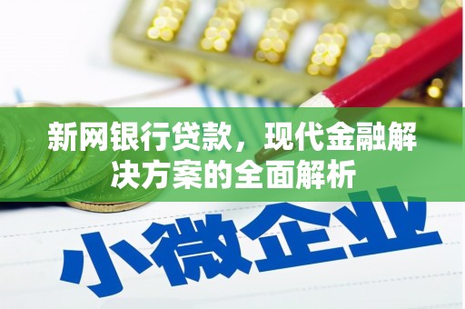 蓝山新网银行贷款，现代金融解决方案的全面解析