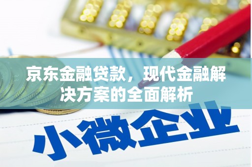蓝山京东金融贷款，现代金融解决方案的全面解析