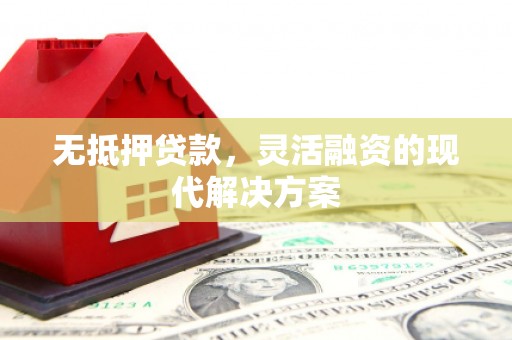 蓝山无抵押贷款，灵活融资的现代解决方案