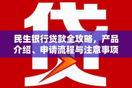 蓝山民生银行贷款全攻略，产品介绍、申请流程与注意事项